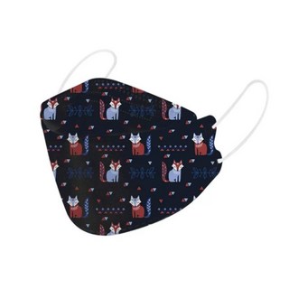 成人韓版KF94魚嘴型口罩 10入袋裝, 21, 1個