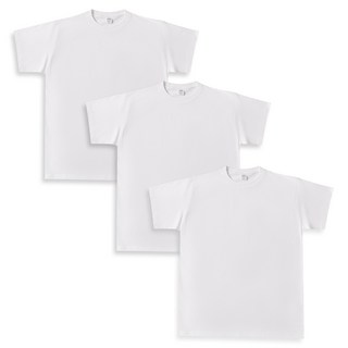 1+1+1 베이직 면 26수 라운드 반팔면티 3P세트 베이잉