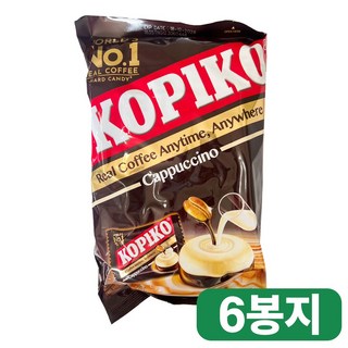 코피코 커피맛 캔디, 800g, 6개