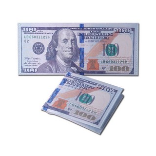 백달러 화폐지갑 지폐지갑 10개 1세트판매 개별포장 골프 라운딩