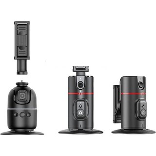 CYKE P03 AI人臉追蹤懶人手機支架 手機雲台跟拍神器 相機穩定器 手勢控制, P03支架版【搭配落地支架 無補光燈】, 1個