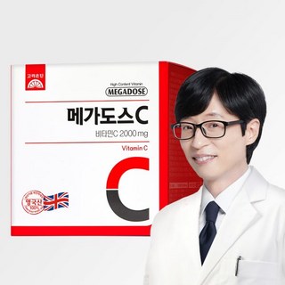 고려은단 메가도스C 비타민C 2000mg X 100포 (200g) 1개, 200g