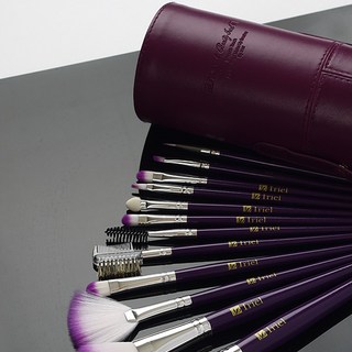 아이리엘 메이크업 브러쉬 세트 12p, 바이올렛, 1개
