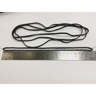 【HY】橡皮筋 No.80*1.5mm*3mm (1kg/包) 工業包裝 重物捆綁 家庭園藝 各式包材, 1個, 黑色