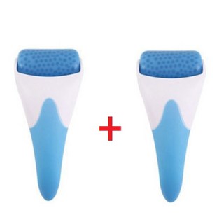 1+1 쿨 페이스롤러 아이스롤러 얼굴붓기 얼굴마사지 피부진정 모공수축, 랜덤발송, 2개