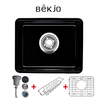 백조씽크 에나멜 GD540BK 블랙 Enameled540 법랑싱크볼 에나멜540, 1개