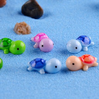 피규어 미니어쳐 칼라거북이(소)-랜덤 1개/테라리움만들기 젤캔들, 1개