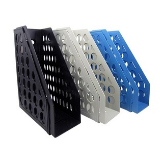 聯合 W.I.P 開放式圓孔雜誌箱 AMF6800/AMF6800-2(2入)/AMF2300，辦公室桌面文件收納整理好幫手, 米,AMF6800 (1入), 1個