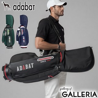 【엔트리 & 라쿠텐 카드 최대 21 배】 아다밧트 캐디 백 남성 여성 경량 가벼운 근사한 adabat 골프 가방 세련된 9 형 카트 47 인치 5 분할 어깨걸이 숄더 라운드 합, 네이비