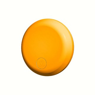 GPS定位器 安卓/蘋果通用 Find Tag全球定位器 追蹤器 防丟器 兒童老人定位神器 寵物防丟器, 黃色【台灣芯片】+送皮套,蘋果專用版, 1個