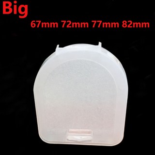 반투명 소형/대형 카메라 렌즈 필터 UV CPL FLD ND 보관함 가방 케이스 액세서리 37-62mm, Big 67-82mm, 02 Big 67-82mm