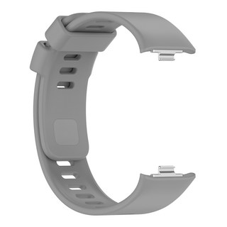 Redmi矽膠單色錶帶 多色可選 舒適親膚 簡約時尚, 灰色, 1個