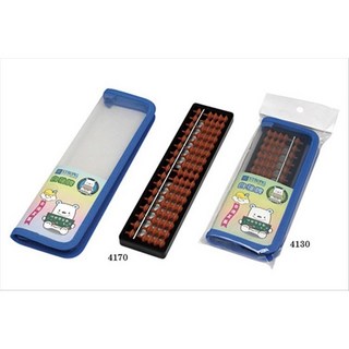 自強牌 4130/4170 算盤 好好逛文具小舖, 4130 4x13檔(茶玉)
