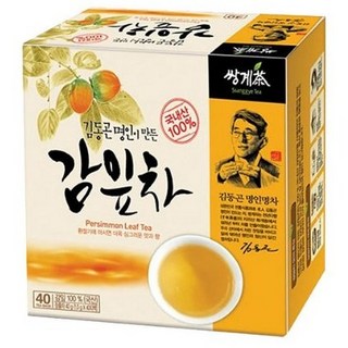 쌍계명차 김동곤 명인이 만든 감잎차