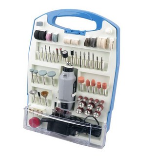 12V 多功能打磨雕刻迷你電鑽套裝 附電源線 適用於通用台灣110V電壓, 1個