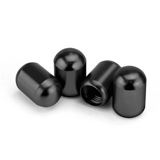 발레노 이그니스 비타라 사무라이 스위프트 자동차 타이어 밸브 캡 휠 에어 플러그 커버, 3. Black, 1개