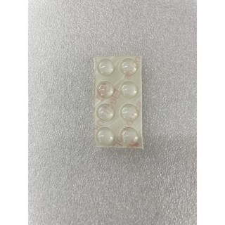 大林電子 PU膠墊 圓半球形/方格形 3M背膠 8入裝, 1個, CASGRF6002A