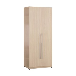 賀雅家居 艾維斯2.7尺被櫥式衣櫥 奶油風 台灣製造 免組裝, 2.7尺衣櫥(單吊)