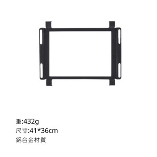 mounthike 戰術桌 露營戶外折疊桌 60x40cm, 黑色IGT單口爐連接版