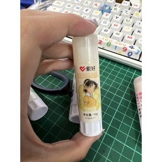 現貨 名偵探柯南固體膠水 口紅膠 柯南 新一 小蘭 平次 和葉, 1個