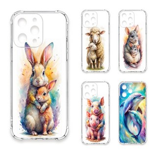 24H快速出貨 TRON 三星 A52/52s 大小動物們2 四角防摔 軟殼 手機殼