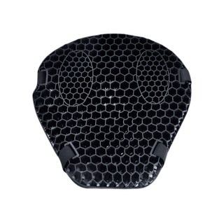 機車坐墊墊 通用型蜂窩透氣減壓坐墊 機車改裝舒適坐墊, 前座款－黑科技凝膠坐墊, 1個