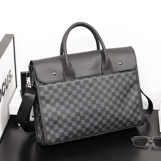 satrbuysell TW 手提公務包 - 大容量格子, 時尚手提包(可側背)-3232/方格款