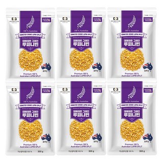 네츄럴올가 데메테르 그레인 루피니빈 콩 100% 호주산, 6개, 300g