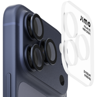 지모 아이폰 나노핏 플랫 메탈 카메라 렌즈 AR 강화유리 보호필름, 1개