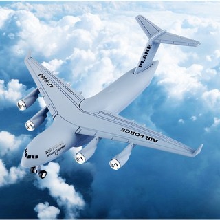 阿莎力2店 合金飛機 大霸王空中運輸機模型 戰鬥機玩具 兒童飛機擺飾, 1個