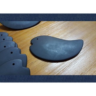 A4 砭石刮痧 天然正宗砭石按摩 砭石刮痧板 臉部刮痧 美體 經絡按摩 按摩砭石 拍痧 砭石 腳底按摩 保健, 1個