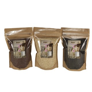 三色藜麥 (1800g) 藜麥 紅藜麥 白藜麥 黑藜麥 (3包入 一般包裝), 1個, 1.8kg