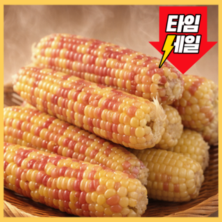 [최저가도전] 쫀득하고 달콤한 급속냉동 홍찰옥수수, 1개, 10입