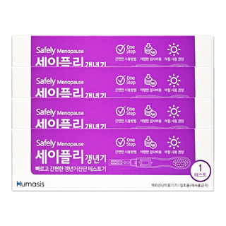 세이플리 갱년기 테스트기 1개입, 4개