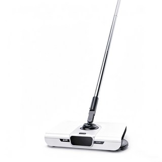 無線掃地機器人，掃拖一體，內建照明燈，雙邊旋轉刷頭，可拆卸垃圾盒, 白色 現貨, 1個