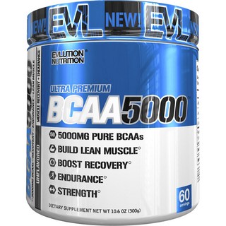 EVLUTIONNUTRITION BCAA膳食補充劑, 300g, 1罐