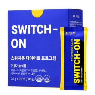 스위치온 다이어트 프로그램, 박용우 스위치온 3주 다이어트 프로그램 프로틴 파우더, 30g, 10개