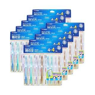 엘지 페리오 슬림클리닉 칫솔 온가족용 미세모 8입 10