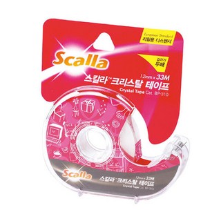 아트박스/스칼라 Scalla 크리스탈테이프 C1233DD, 핑크