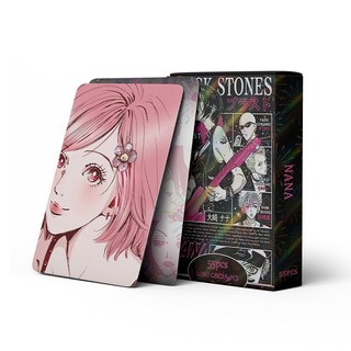 外貿專供新品綜合55張鬼滅 咒術 異形卡通動漫周邊雙面LOMO收藏卡, 1個, ZZ-現在新品NANA小卡