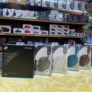 Sennheiser 森海塞爾 MOMENTUM 4 無線藍牙耳罩 復古限定版 附收納袋 官方授權經銷, 黑色