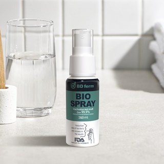 입안에뿌리는 휴대용 구강 청결제 비디펌 바이오 스프레이 무알콜 과일향 입안 입냄새 제거, 1개