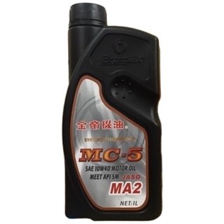 Bramax 金帝 MC-5 10W40 MA2 檔車機油 (24罐/箱), 1個, 1L