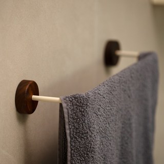 무타공 타공 거실화 슬리퍼 신발 정리 화장실 욕실화 거치 원목 무광 정리대, 1개, 우드크림