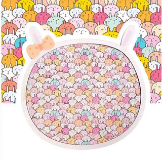 趣貓集 橘貓疊疊樂 木質拼圖 療癒系軟萌小貓 疊高高解壓玩具 貓咪禮物, 1個, 彩兔疊疊樂