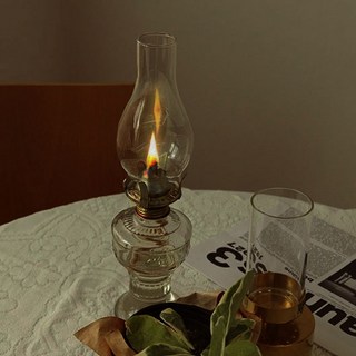 SANS 엔틱 파라핀 중세 감성 오일램프, 1개, 오일램프 본품