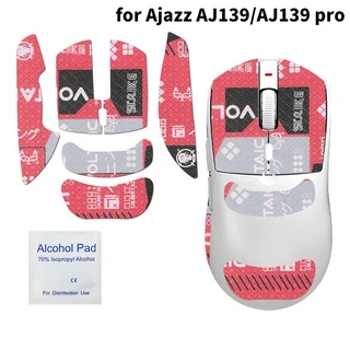 미끄럼 방지 마우스 스티커 그립 테이프 스케이트 AJAZZ AJ139 프로 게이밍 마우스 게이머 액세서리 땀 흡, 03 A8