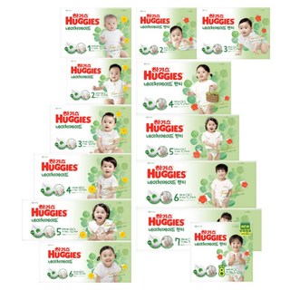 하기스 2024 네이처메이드 팬티 5단계 (여아) 44매 4팩, 176매