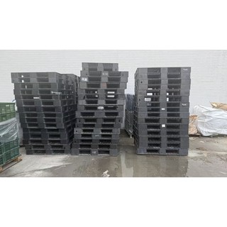 塑膠棧板，黑色耐用棧板，倉儲物流必備，可堆疊節省空間, 不可直接下單否則不出貨, 1層