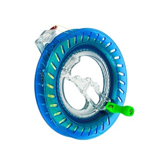 888玩具 888便利購 16公分輪盤式捲線器(帶150公尺線) 風箏線 輪盤線 風箏捲線器, 1個